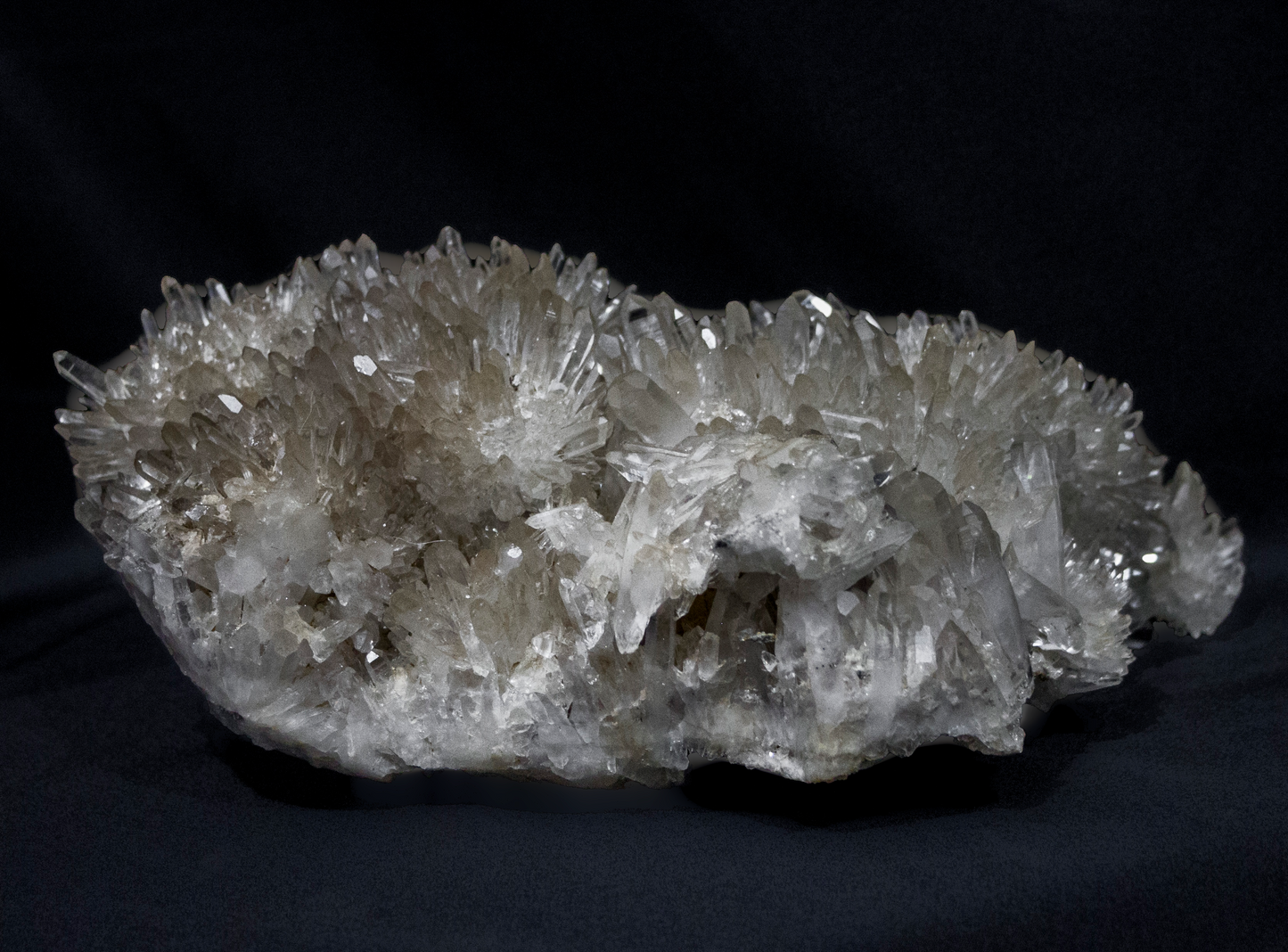 Huge Clear Quartz Cluster