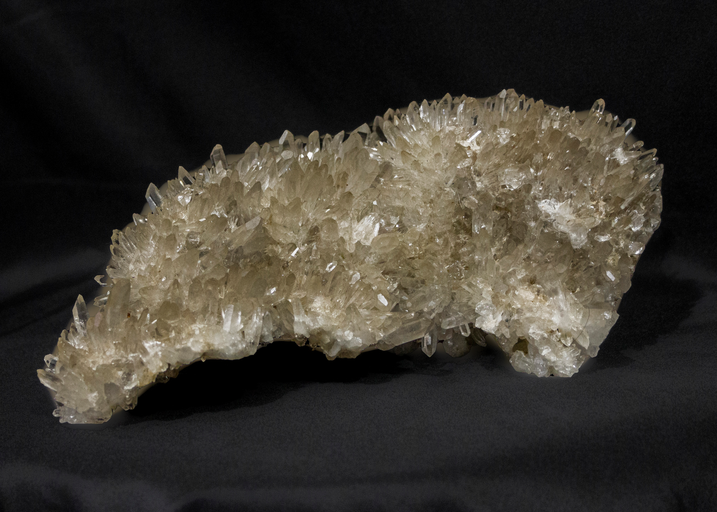 Huge Clear Quartz Cluster