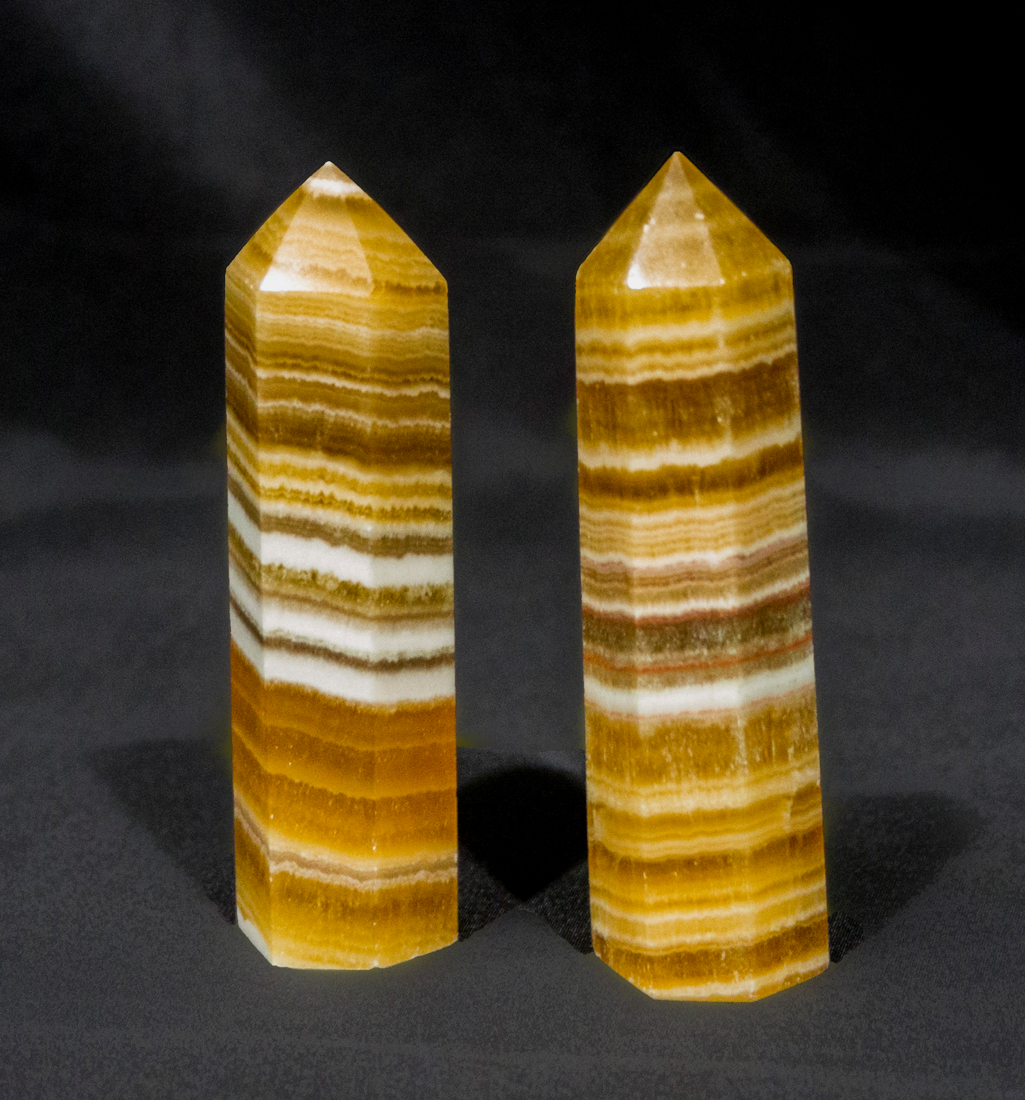 Orange Calcite Tower