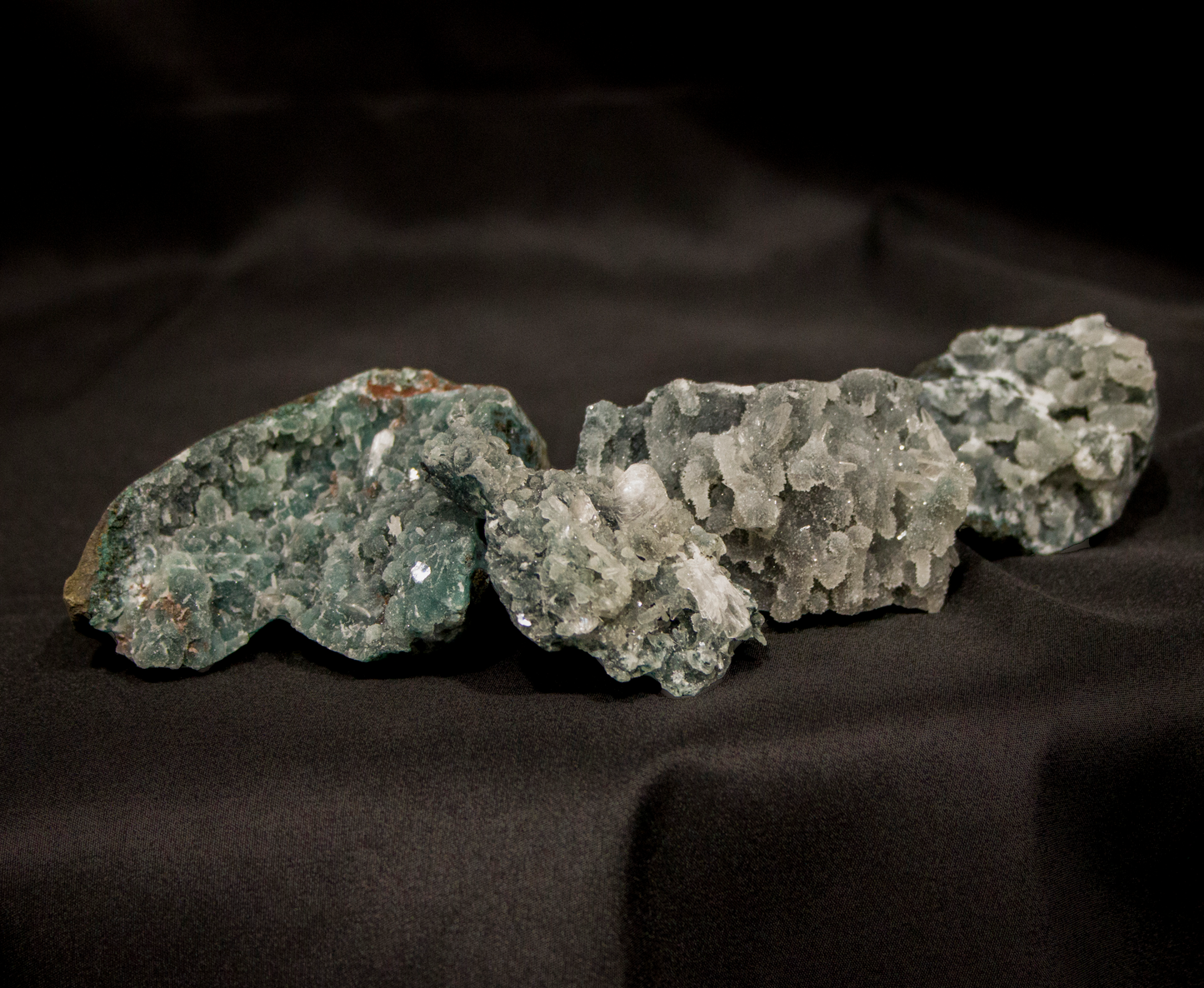 Black Chalcedony Cluster