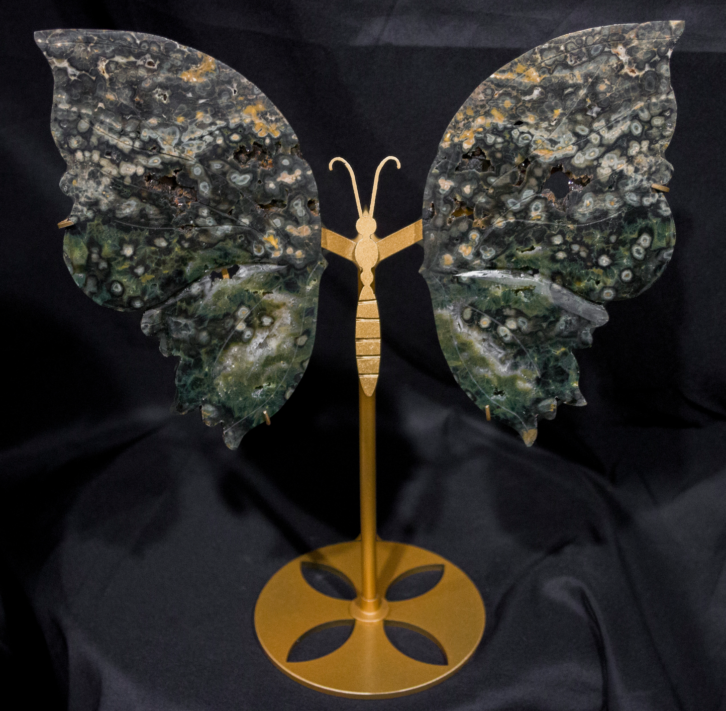 8th Vein Ocean Jasper Butterfly