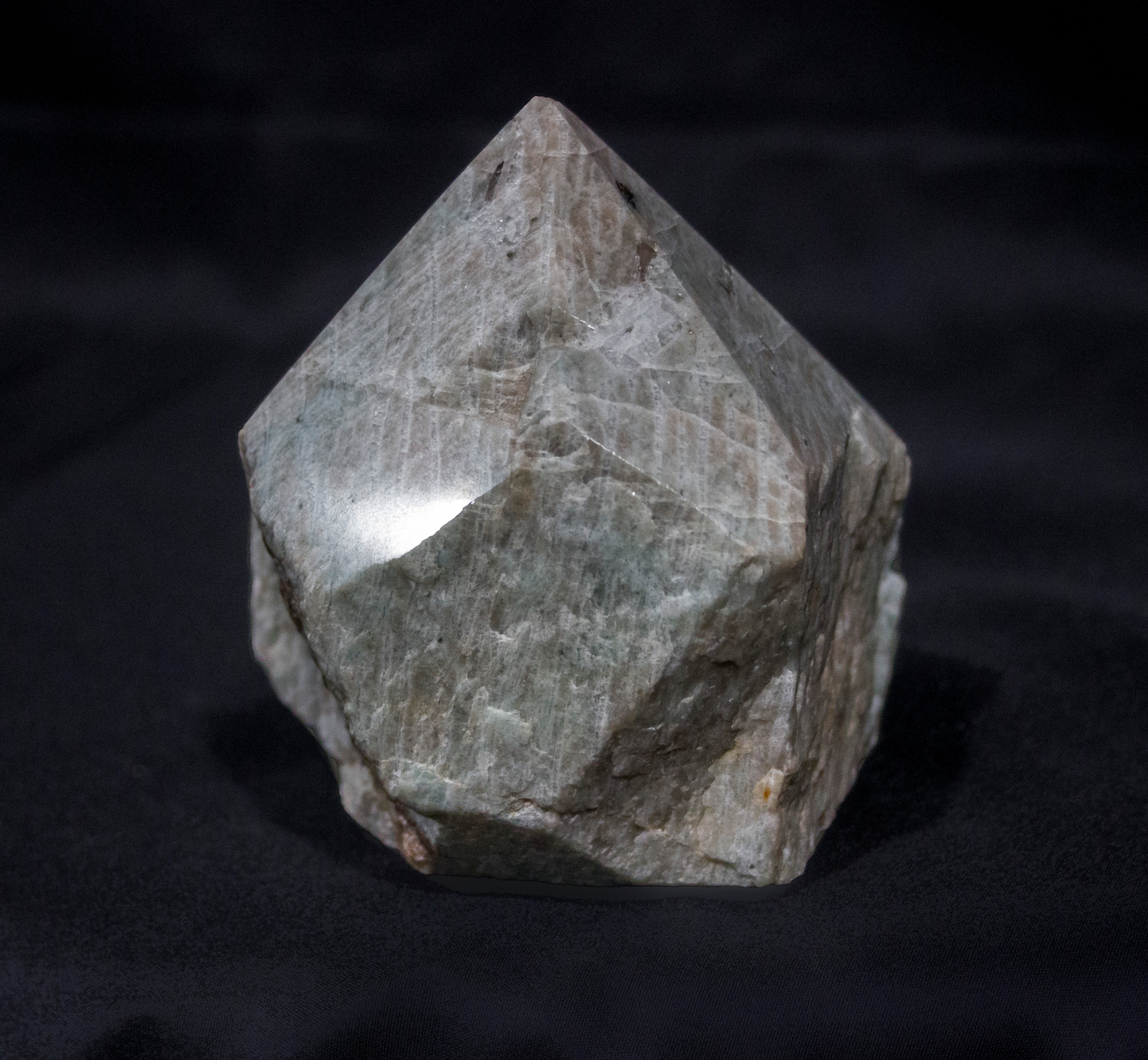 White and Blue Calcite Freeform