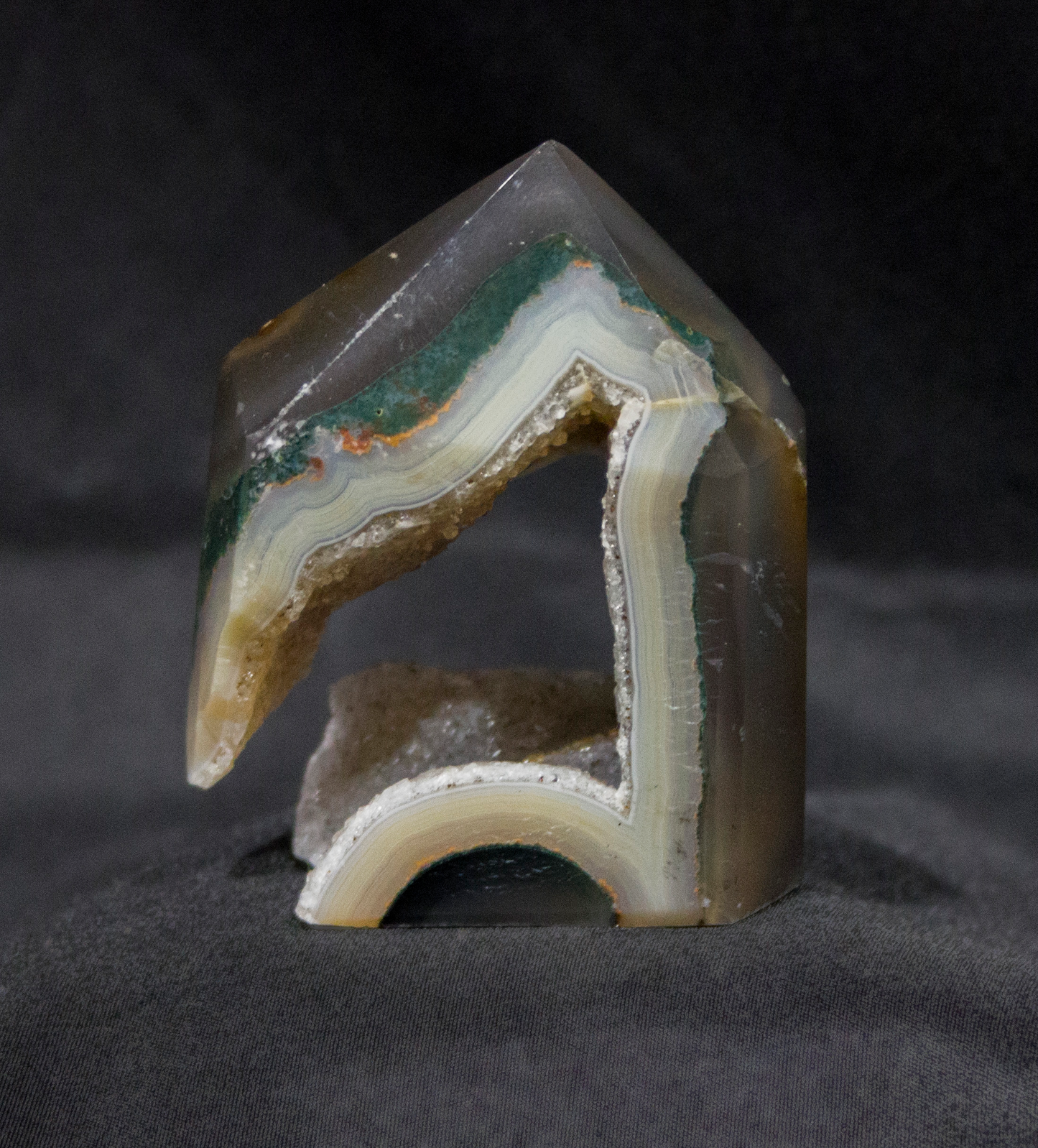 Agate with Druzy (B)