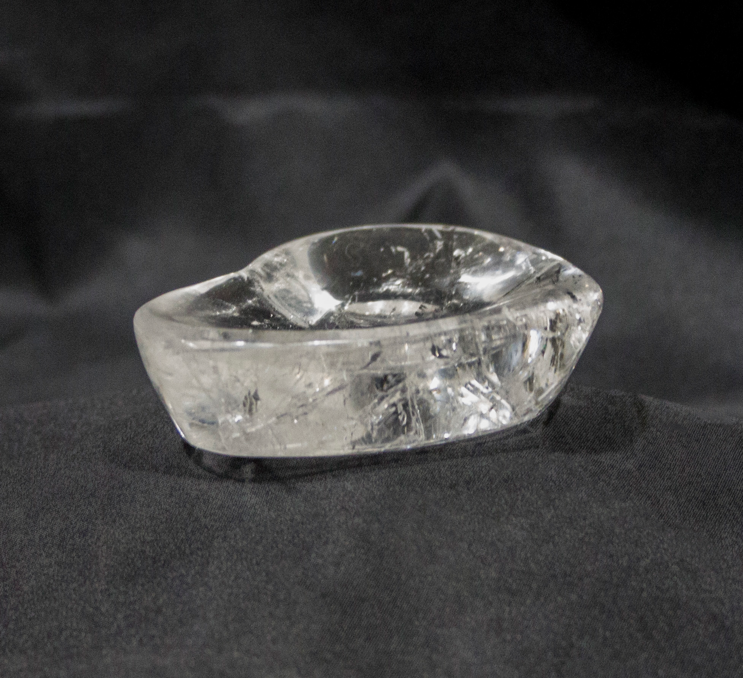 Clear Quartz Heart Bowl