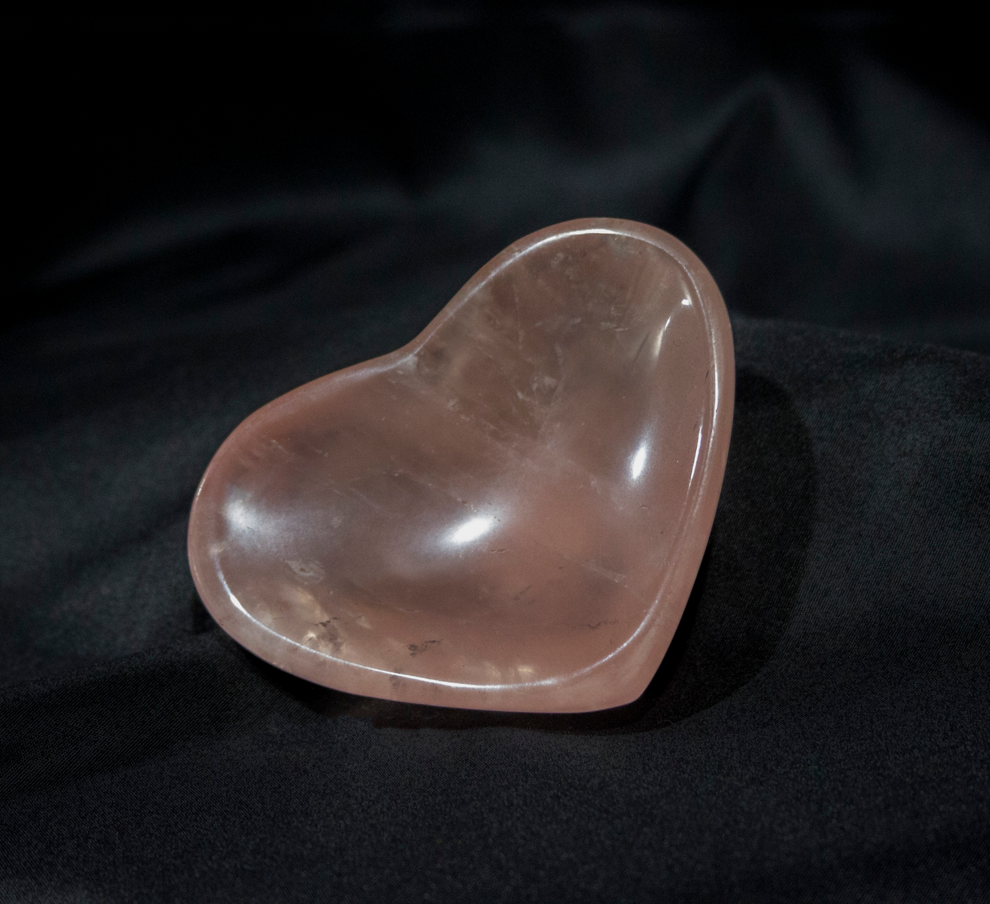 Rose Quartz Heart Bowl