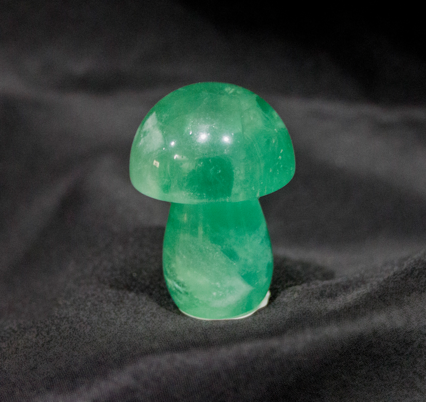 Green Fluorite Mushroom
