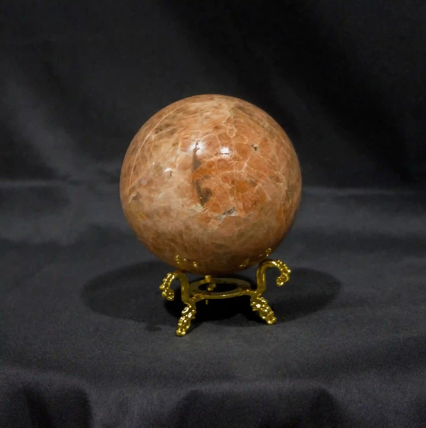 Peach Moonstone Sphere