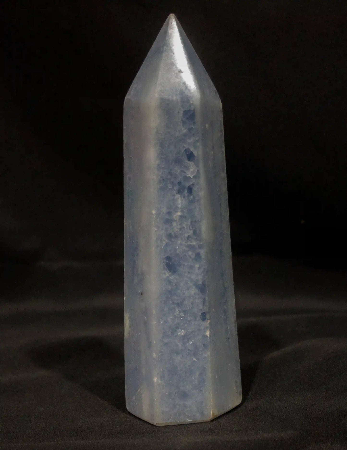 Blue Calcite Tower