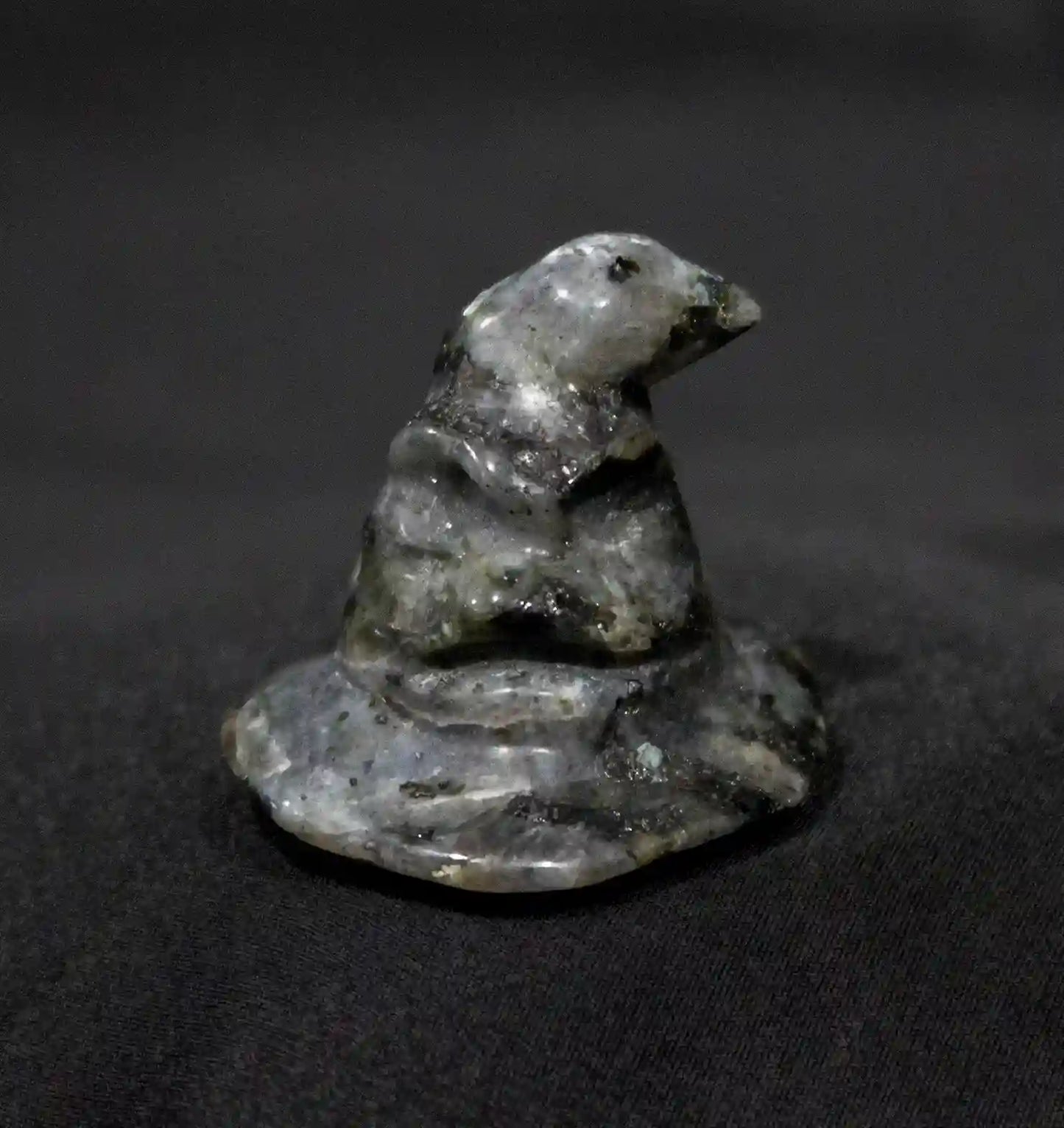 Silver Sheen Obsidian Sorting Hat