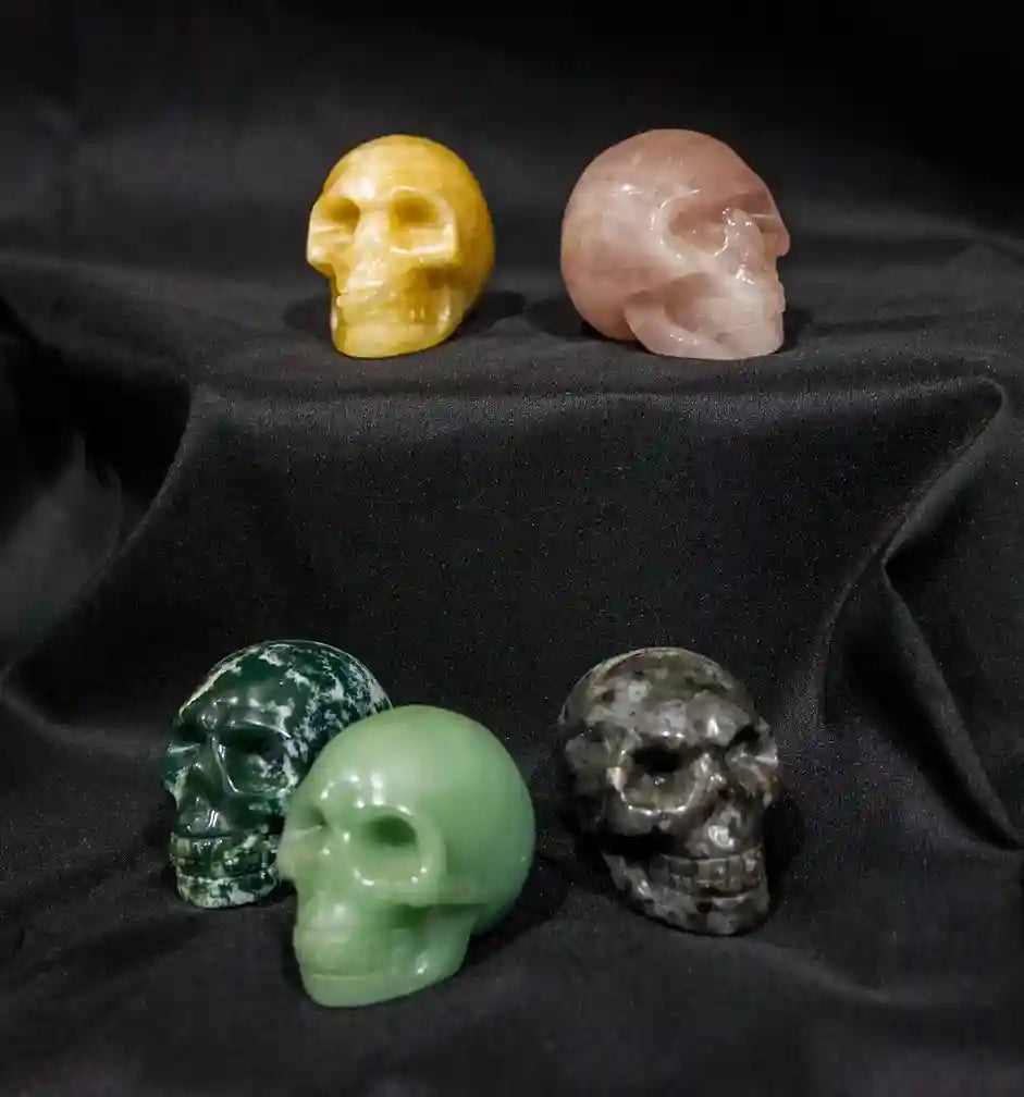 Large Skull Carving