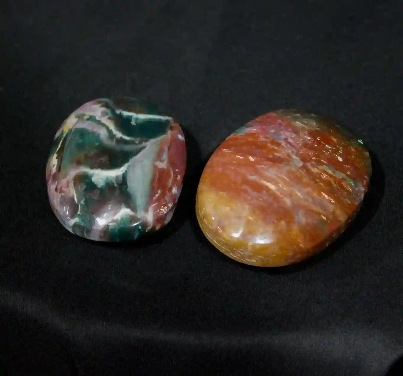 Large Ocean Jasper Plam Stone