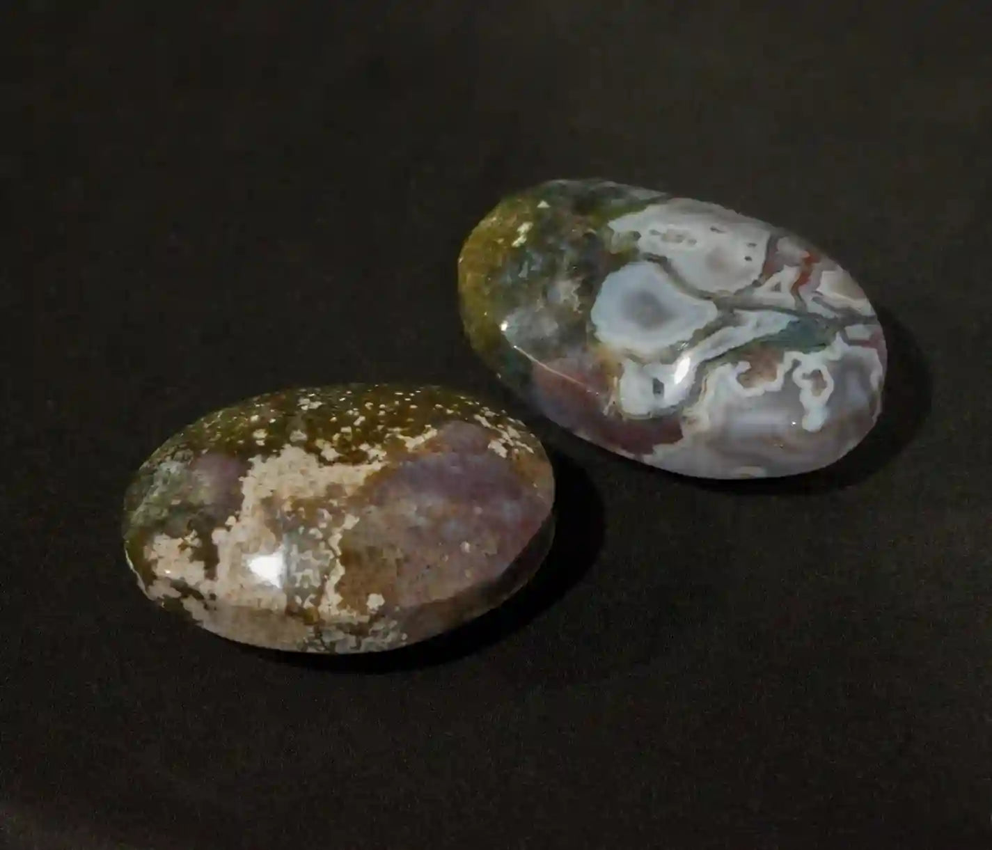 Ocean Jasper Palm Stones