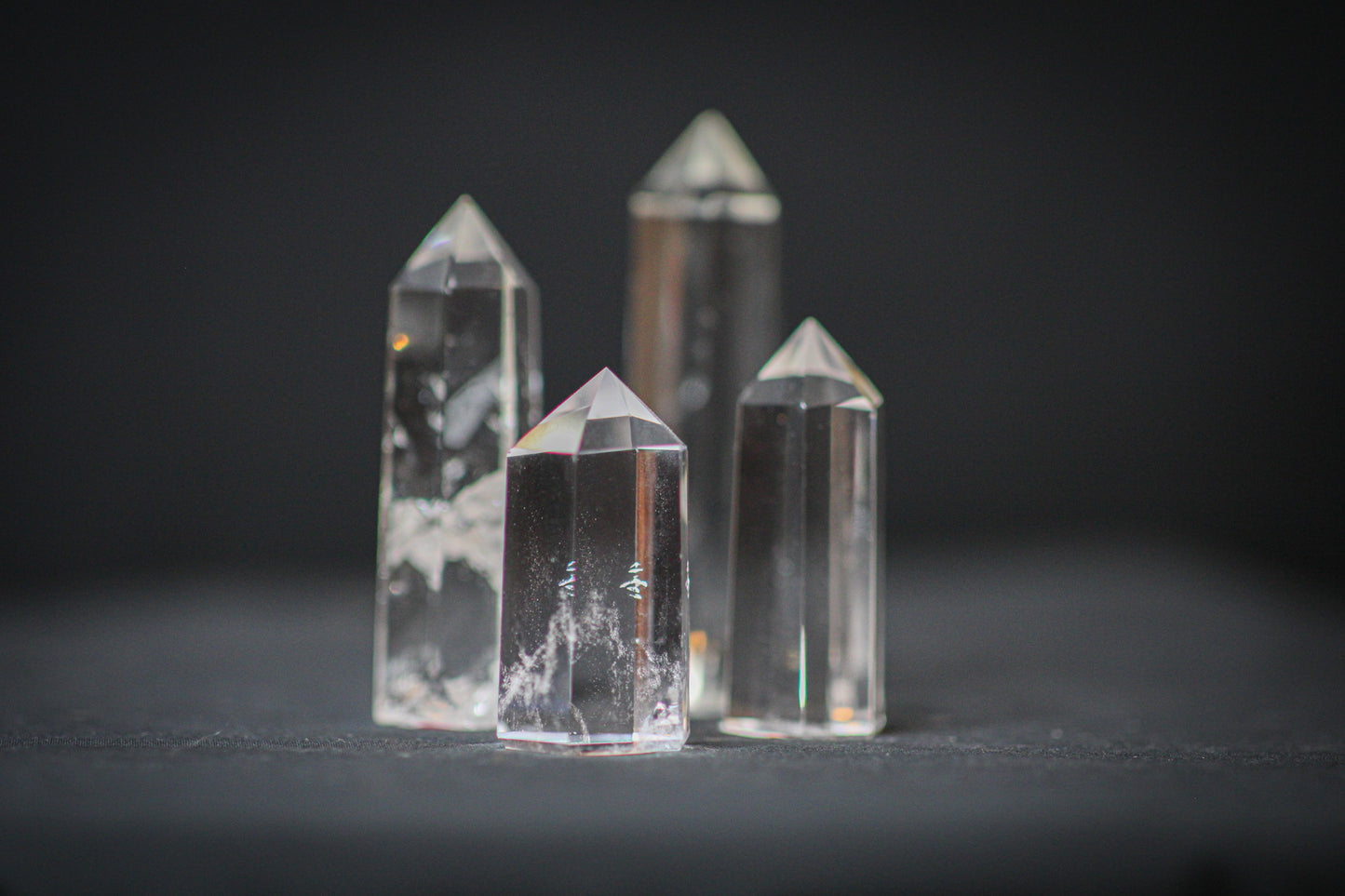 Clear Quartz Tower