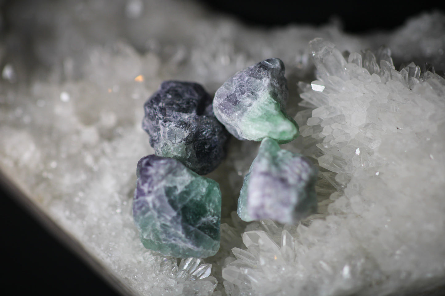 Raw Rainbow Fluorite Tumble