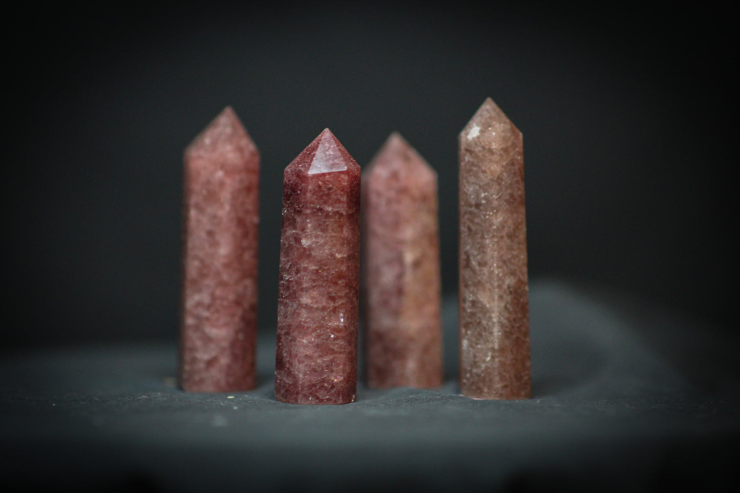 Strawberry Quartz Tower