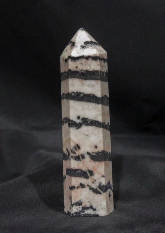 Pink Zebra Jasper Tower