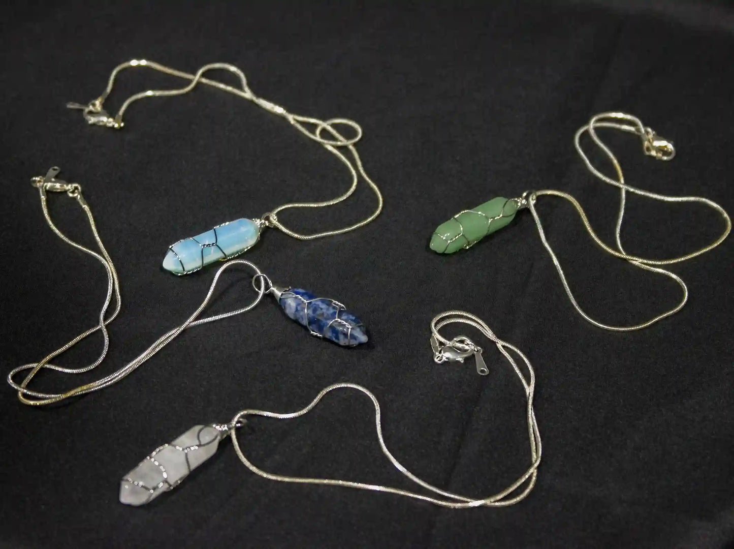 Wire Wrapped Point Pendant