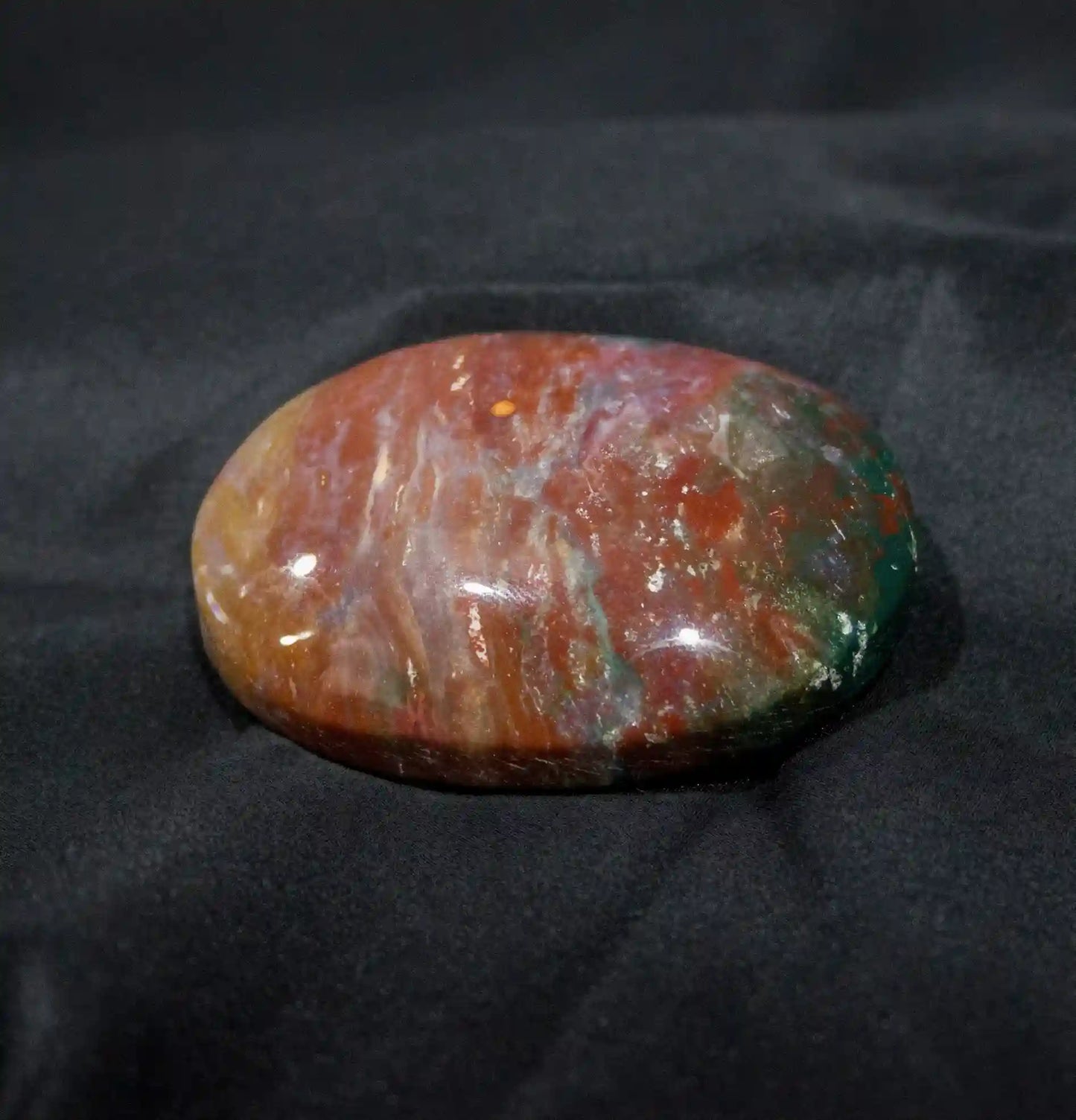 Large Ocean Jasper Plam Stone